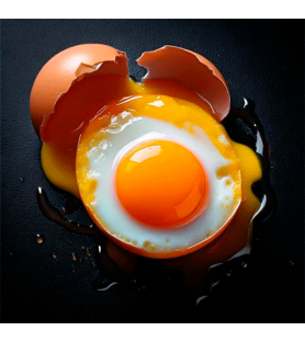 Cooked Egg Yolk Plus Natural Flavour Liposoluble